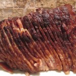 brown sugar & maple syrup glazed ham