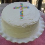THE BEST white cake with buttercream frosting