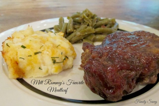 Mitt Romney's Favorite Meatloaf