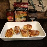 chicken Caesar parmesan for the freezer