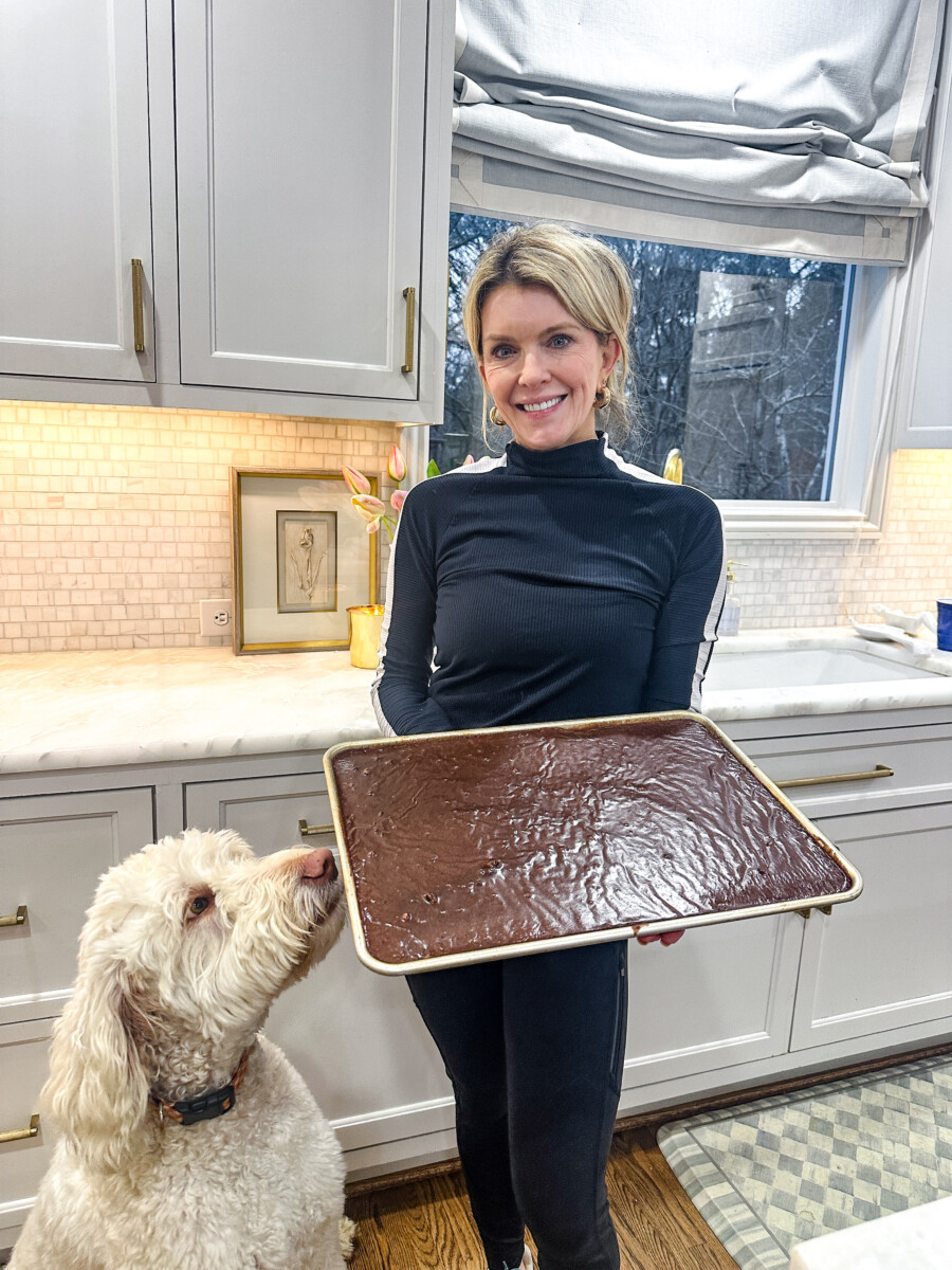 The Best Chocolate Sheet Cake is this Zoës Kitchen Copycat Recipe