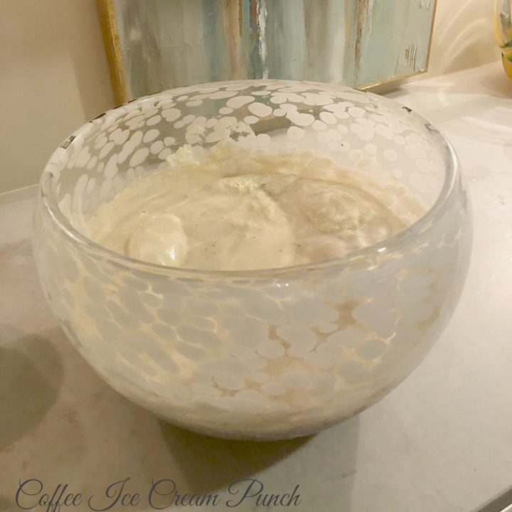 coffee ice cream punch