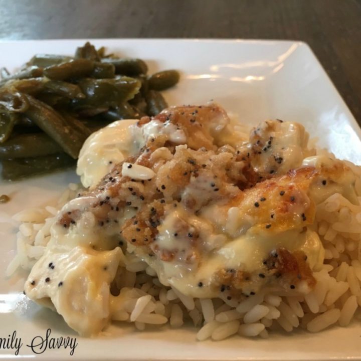 Poppy Seed Chicken Casserole