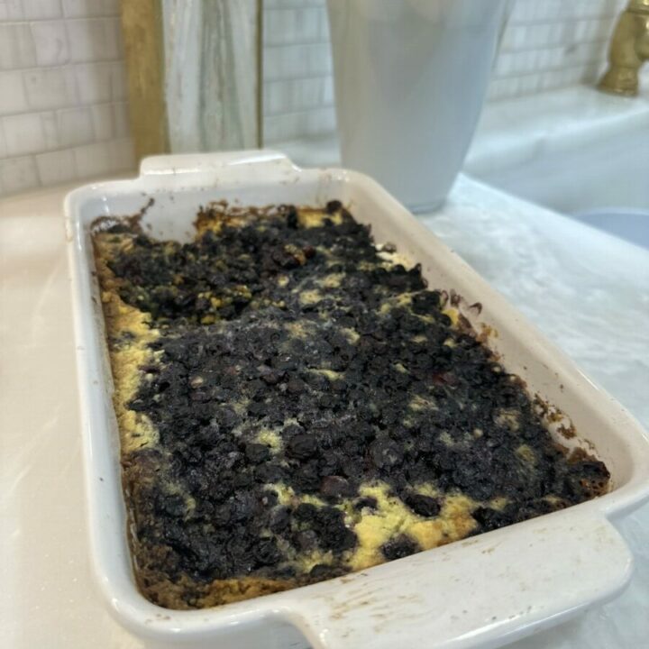 Lemon Blueberry Dump Cake