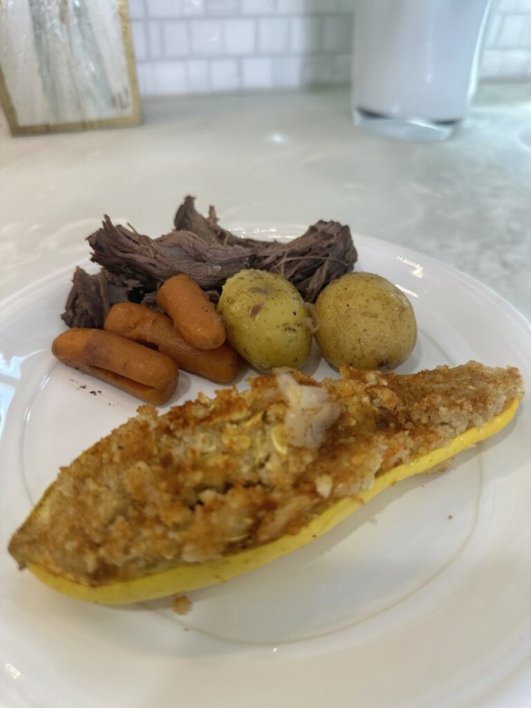 stuffed squash