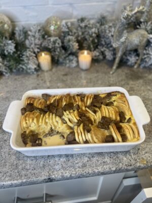 Family Savvy's Sausage&nbsp;Pancake French Toast&nbsp;Casserole Recipe