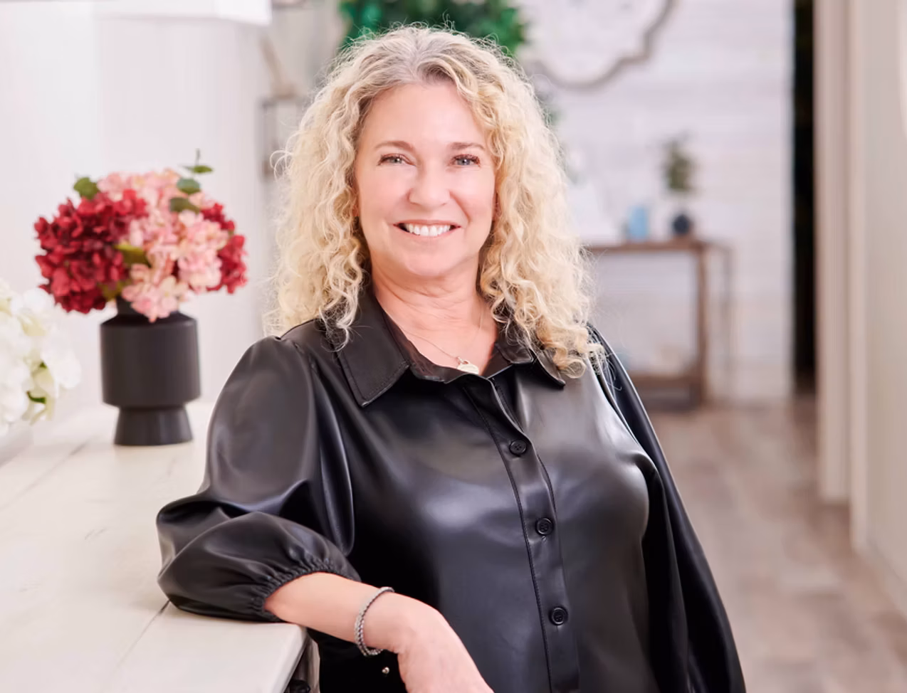 Kim Laslo, owner of Hair by Kim's alternative hair loss solutions